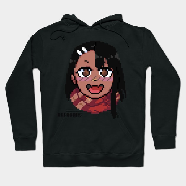 Cute Pixel Nagatoro Hoodie by rafagars